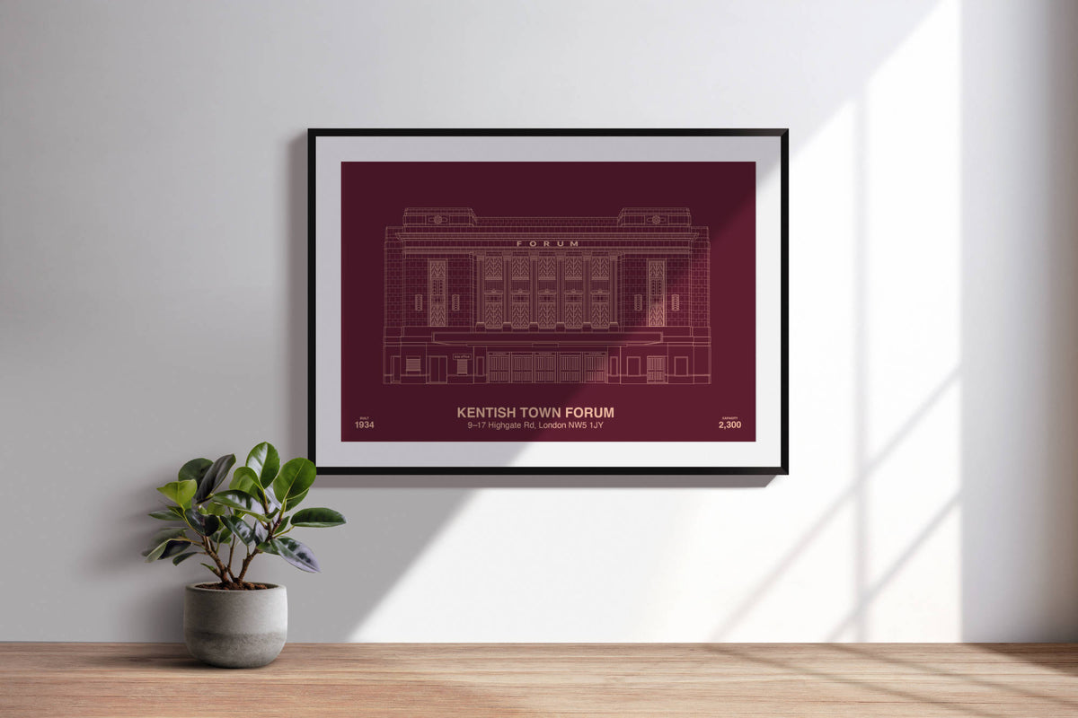 Kentish Town Forum Art Print